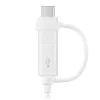 Samsung EP-DG930 USB-kabel USB 2.0 1,5 m USB A USB C/Micro-USB B wit