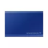 Externe SSD Samsung T7 Portable 1 TB, USB-C 3.2 Gen 2, NVMe, AES-256 hardwareversleuteling, blauw