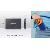 Externe SSD Samsung T7 Portable 1 TB, USB-C 3.2 Gen 2, NVMe, AES-256 hardwareversleuteling, blauw