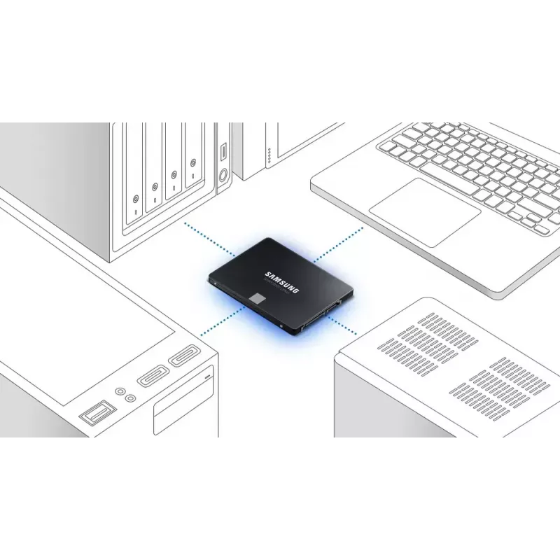 SSD Samsung 4000 GB 2,5 inch SATA III MZ-77E4T0B/EU