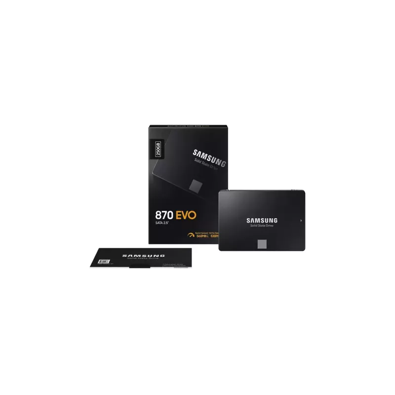 SSD Samsung 870 EVO 250 GB 2,5 inch Serial ATA III V-NAND
