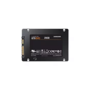 SSD Samsung 870 EVO 250 GB 2,5 inch Serial ATA III V-NAND
