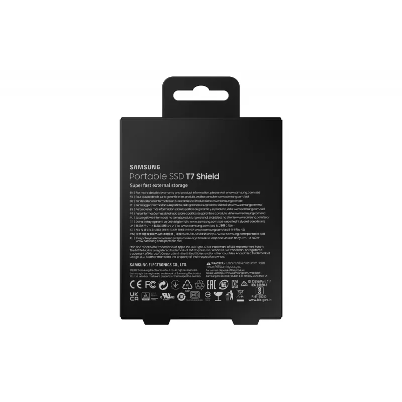 Samsung MU-PE2T0S 2 TB USB Type-C 3.2 Gen 2 (3.1 Gen 2) zwart