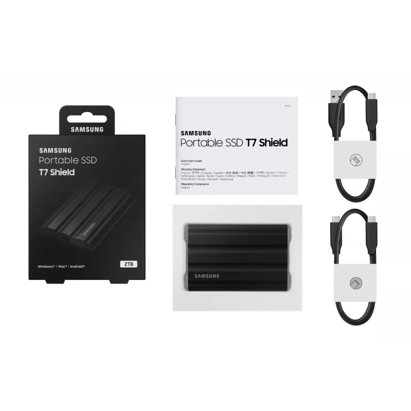 Samsung MU-PE2T0S 2 TB USB Type-C 3.2 Gen 2 (3.1 Gen 2) zwart