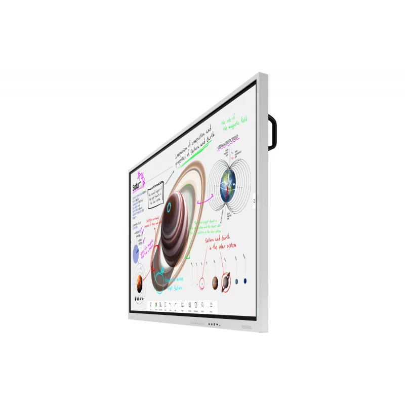 Samsung WM85B interactief whiteboard 2,16 m (85 inch) 3840 x 2160 touchscreen grijs, wit