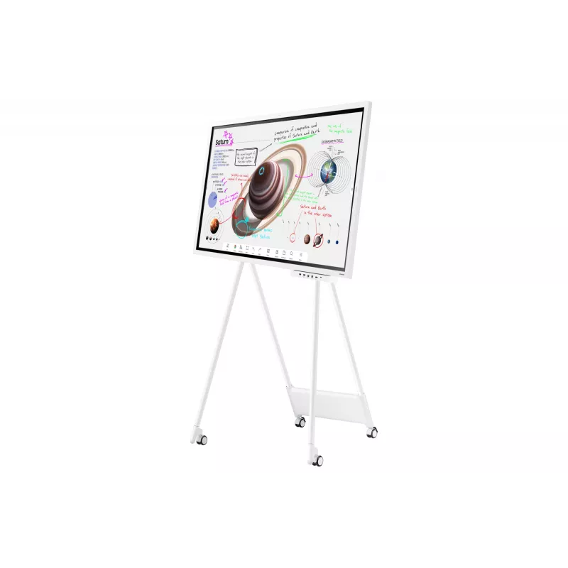 Samsung WM65B interactief whiteboard 165,1 cm (65 inch) 3840 x 2160 pixels touchscreen grijs, wit