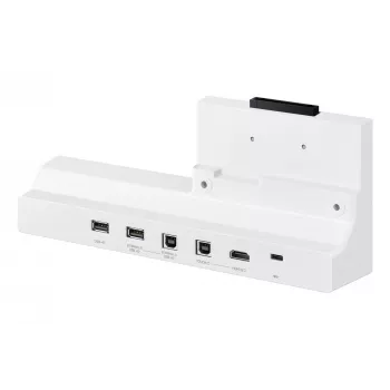Connectiviteitsschotel Samsung Flip4 Tray grijs wit USB Type-A Type-B Type-C