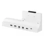 Connectiviteitsschotel Samsung Flip4 Tray grijs wit USB Type-A Type-B Type-C