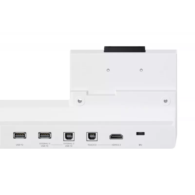 Connectiviteitsschotel Samsung Flip4 Tray grijs wit USB Type-A Type-B Type-C
