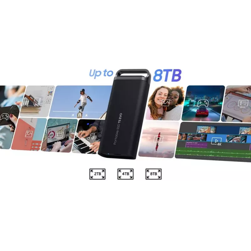 SSD Samsung 2TB draagbaar USB 3.2 Gen 1 MU-PH2T0S