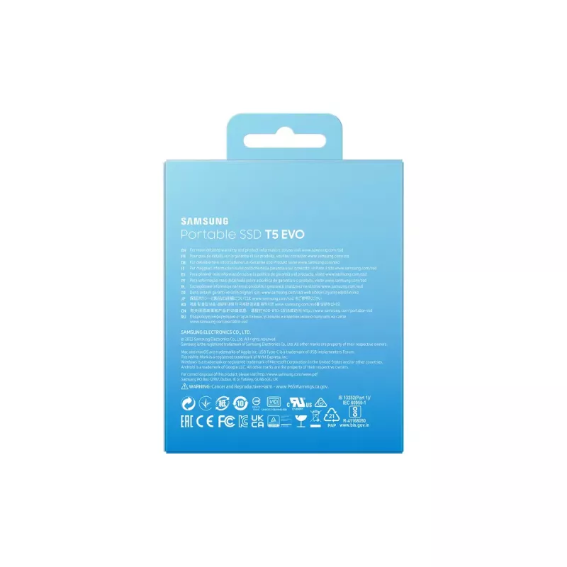 Samsung MU-PH4T0S 4 TB 3.2 Gen 1 (3.1 Gen 1) zwart