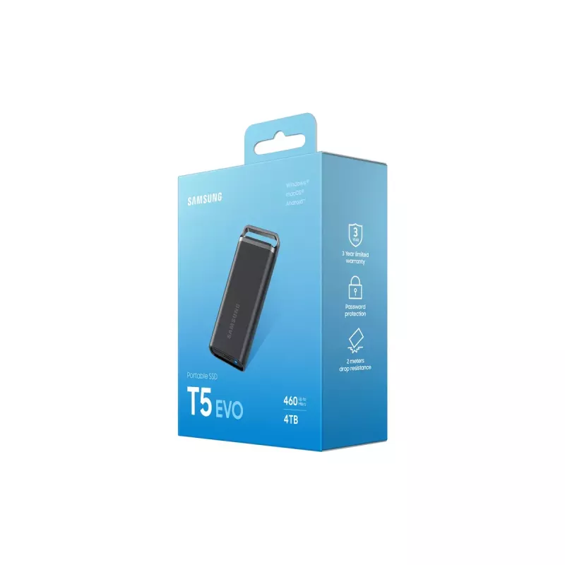 Samsung MU-PH4T0S 4 TB 3.2 Gen 1 (3.1 Gen 1) zwart