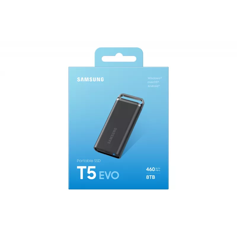 Samsung MU-PH8T0S 8 TB 3.2 Gen 1 (3.1 Gen 1) zwart