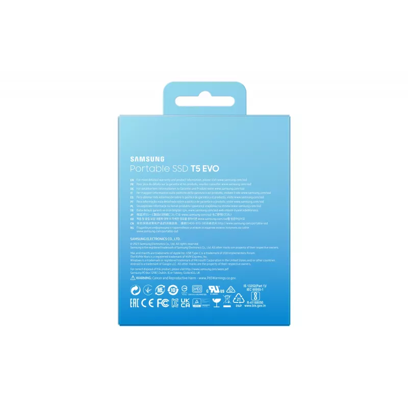 Samsung MU-PH8T0S 8 TB 3.2 Gen 1 (3.1 Gen 1) zwart