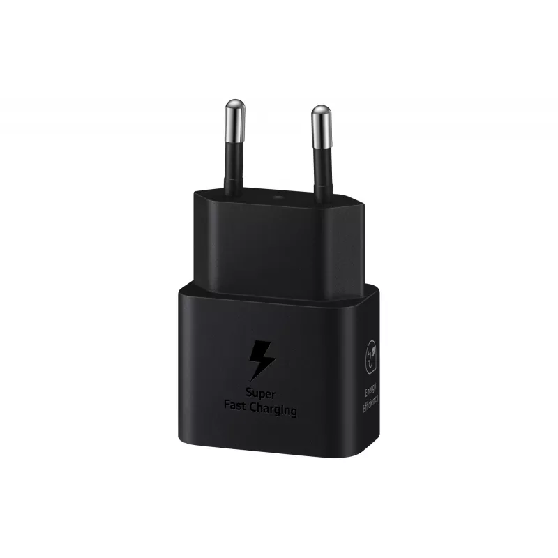 Oplader Samsung EP-T2510 25W USB-C indoor snelladen, zwart, 1 m kabel