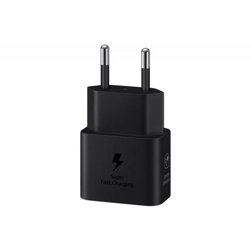 Oplader Samsung EP-T2510 25W USB-C indoor snelladen, zwart, 1 m kabel