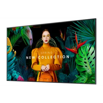 Samsung QB75C digital signage flatscreen 190,5 cm (75 inch) lcd Wi-Fi 350 cd/m² 4K Ultra HD zwart ingebouwde processor Tizen 16/7
