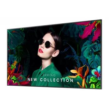 Samsung QM75C digital signage flatscreen 190,5 cm (75 inch) lcd Wi-Fi 500 cd/m² 4K Ultra HD zwart Tizen 24/7