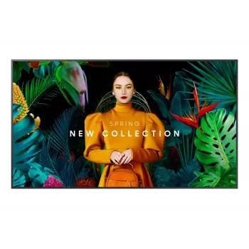 Samsung QH75C digital signage flatscreen 190,5 cm (75 inch) lcd Wi-Fi 700 cd/m² 4K Ultra HD zwart Tizen 24/7