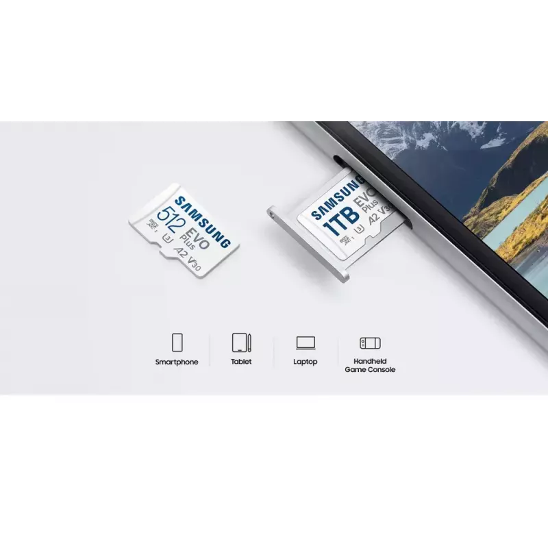 Flashgeheugen Samsung 64GB MicroSDXC UHS-I MB-MC64S