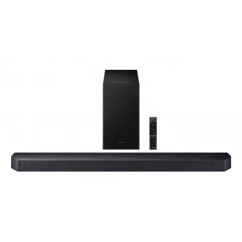 Soundbar Samsung HW-Q600F 3.1.2 kanalen met draadloze subwoofer, Bluetooth, HDR10+ (zwart)