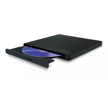 HITACHI-LG DATA STORAGE slanke draagbare dvd-writer - Gp57eb40 - USB 2.0 - zwart