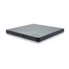 Hitachi-LG GP57ES40 slanke draagbare dvd-brander, USB 2.0, zilver