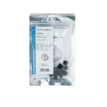 Poortblokkering Smartkeeper NL03P1BK RJ-45 zwart 12 stuks