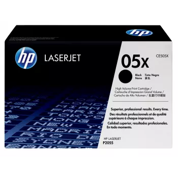 HP 05X originele zwarte LaserJet-tonercartridge met hoge capaciteit, 6500 pagina's, zwart, 1 stk.