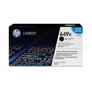 HP 649X zwarte originele LaserJet-tonercartridge met hoge capaciteit