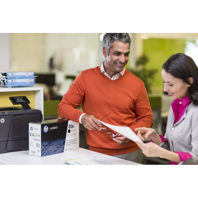 HP 80A zwarte originele LaserJet-tonercartridge, 2560 pagina's, zwart, 1 st.