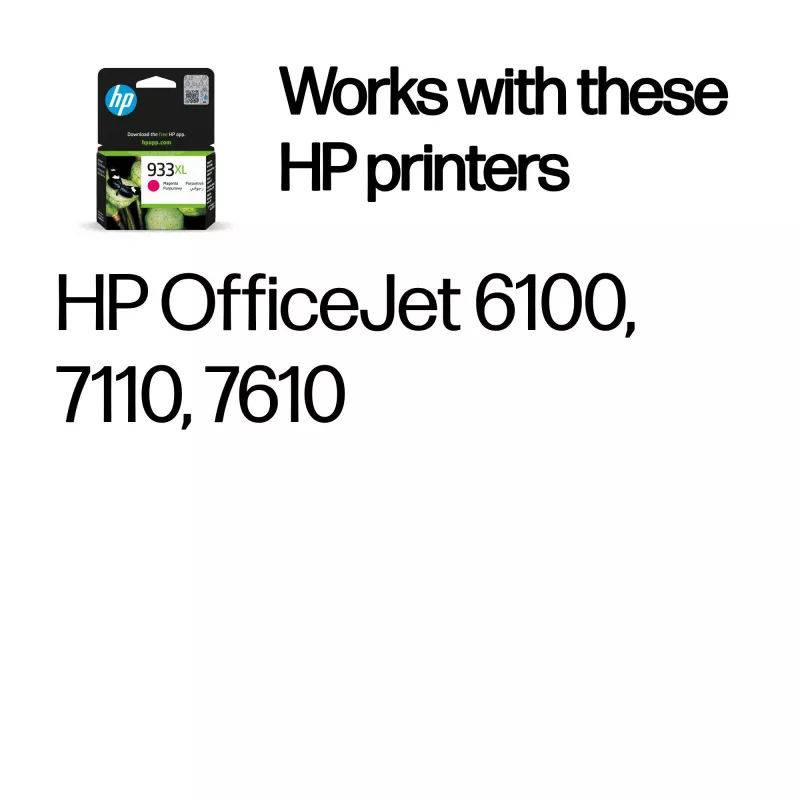 HP 933XL high yield magenta originele inktcartridge