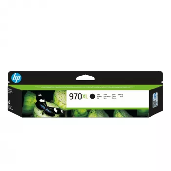 HP 970XL originele zwarte inktcartridge high yield, zwart, 1 st., 9200 pagina's