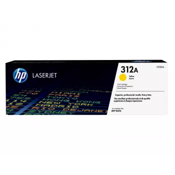 HP 312A gele LaserJet-tonercartridge, 2700 pagina's, geel