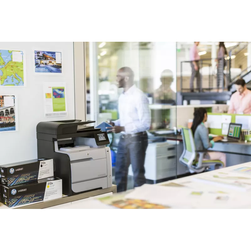 HP 312A gele LaserJet-tonercartridge, 2700 pagina's, geel