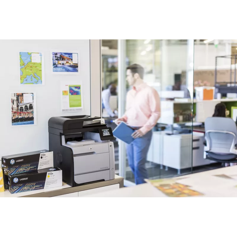 HP 312A gele LaserJet-tonercartridge, 2700 pagina's, geel