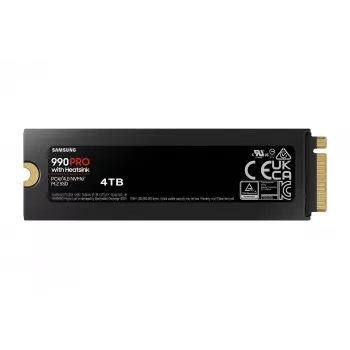 SSD Samsung 990 Pro 4 TB M.2 PCI Express 4.0 NVMe V-NAND TLC