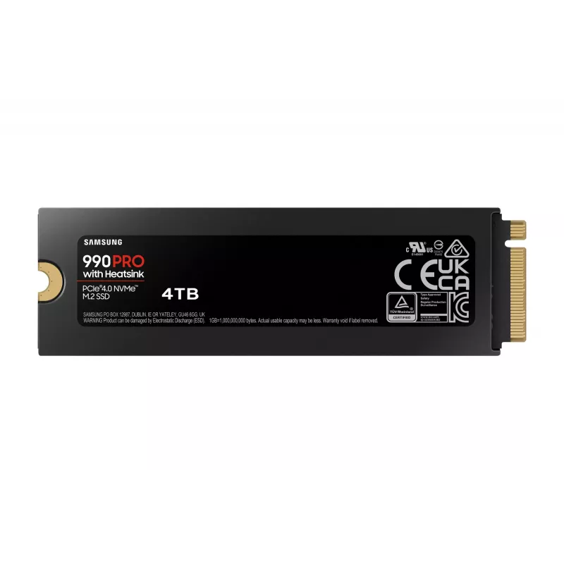 SSD Samsung 990 Pro 4 TB M.2 PCI Express 4.0 NVMe V-NAND TLC