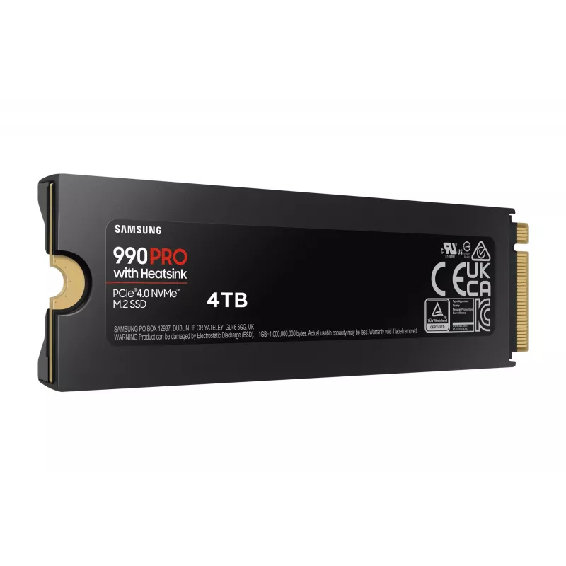 SSD Samsung 990 Pro 4 TB M.2 PCI Express 4.0 NVMe V-NAND TLC