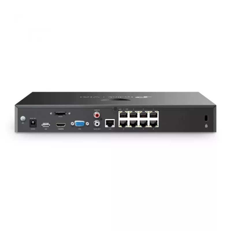 TP-Link VIGI 8-kanaals PoE+ netwerkvideorecorder