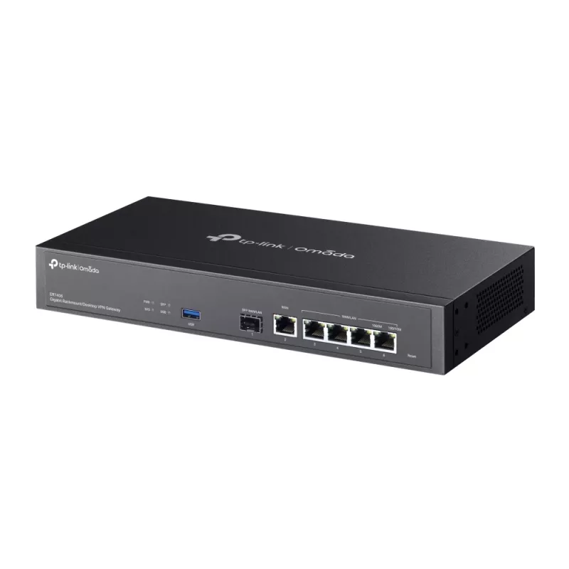 TP-Link ER7406 bedrade router Gigabit Ethernet zwart
