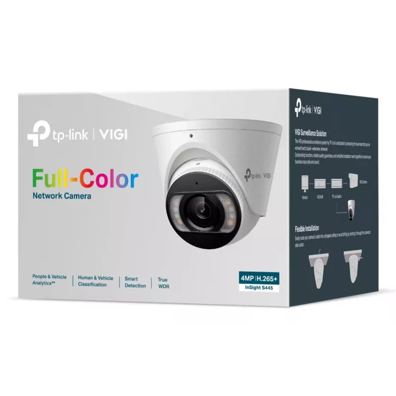 TP-Link INSIGHT S445 turret IP-beveiligingscamera buiten 2688 x 1520 pixels plafondmontage