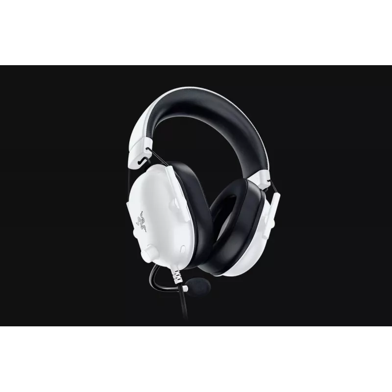 RAZER headset Blackshark V2 X - stereo - 3.5mm - wit - multiplatform
