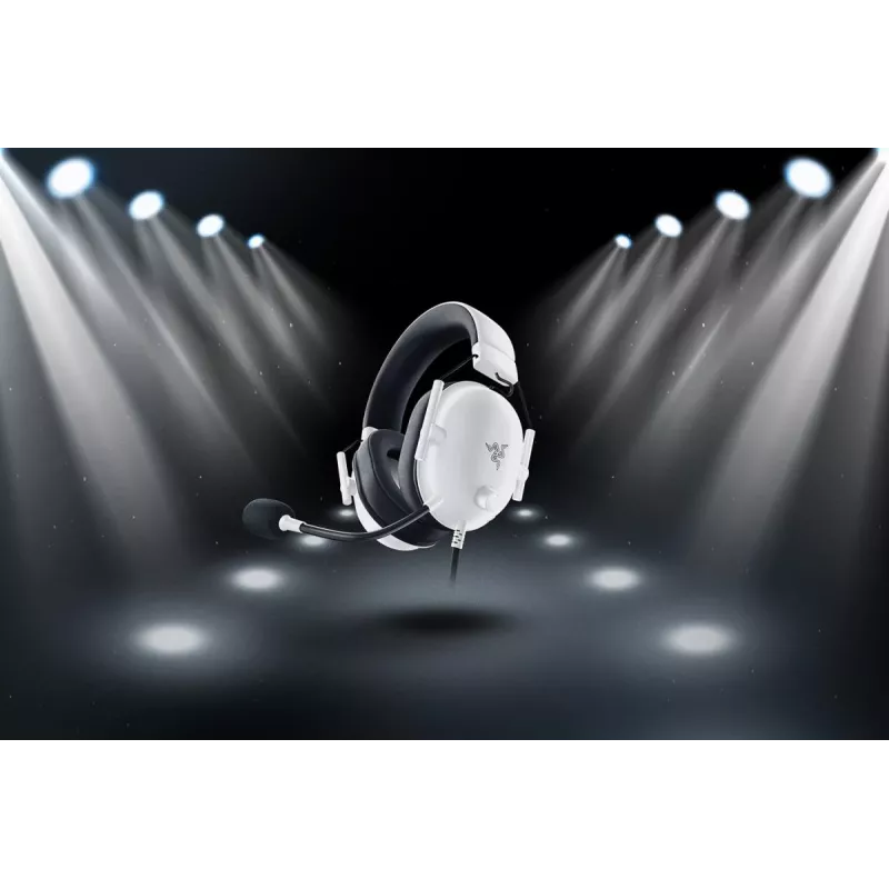 RAZER headset Blackshark V2 X - stereo - 3.5mm - wit - multiplatform