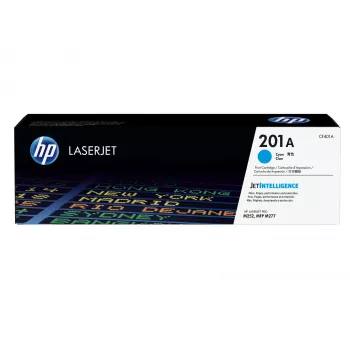 HP 201A cyaan originele LaserJet-tonercartridge. Kleurtoner-paginabereik: 1330 pagina's, printkleuren: cyaan, hoeveelheid per verpakking: 1 stuk