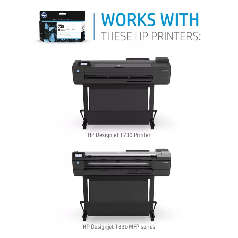 HP 728 130 ml magenta DesignJet-inktcartridge