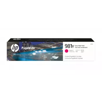 HP 981Y Originele PageWide-cartridge met extra hoge capaciteit in Magenta