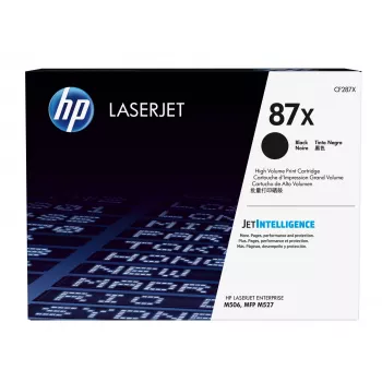 HP 87X High Yield Zwart Originele LaserJet-tonercartridge, 18.000 pagina's, Zwart, 1 stuk