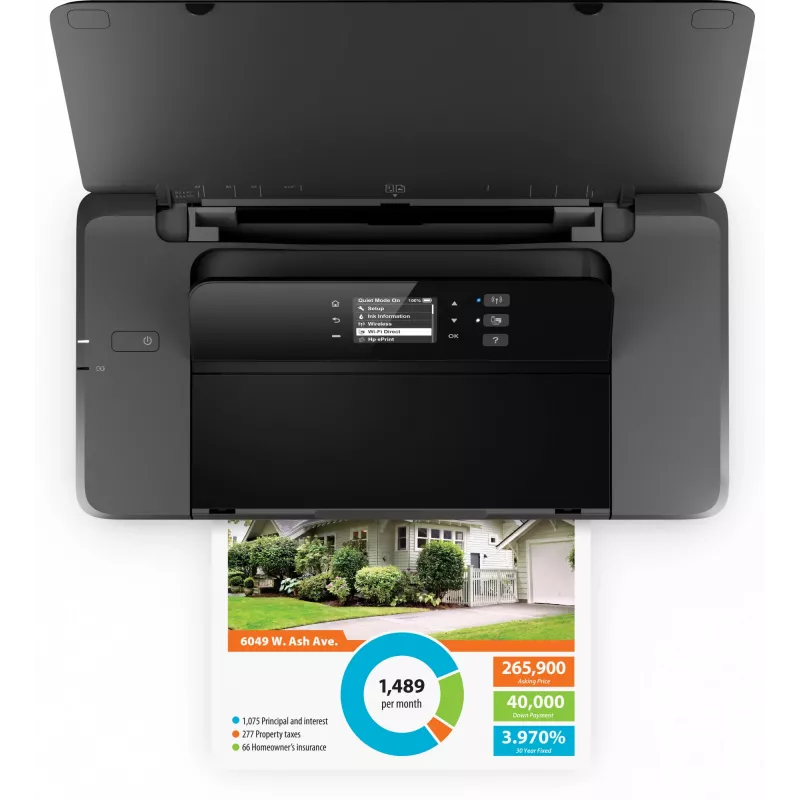 HP Officejet 200 Mobiele draadloze kleurenprinter