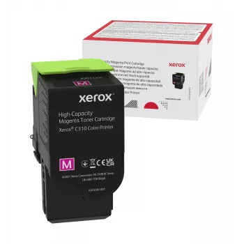 Xerox Original® C310 kleurenprinter/C315 kleuren-multifunctionele printer Magenta tonercartridge met hoge capaciteit (5.500 pagina's) – 006R04366